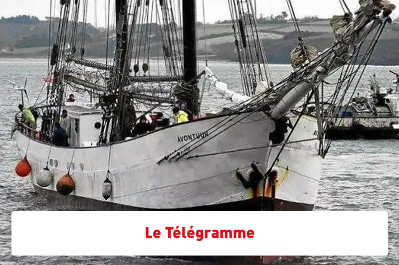 À Douarnenez, l’Avontuur s’apprête à débarquer du rhum vieilli en fût au Rosmeur 