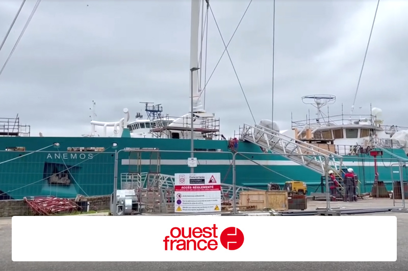 VIDÉO. Avec ses voiliers cargos, Towt mise sur le vent pour décarboner le transport maritime